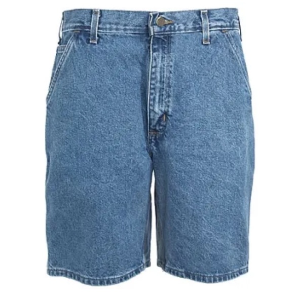 Carhartt Men's Stonewash B29 STW Denim Work Shorts Size 50 - Picture 1 of 11